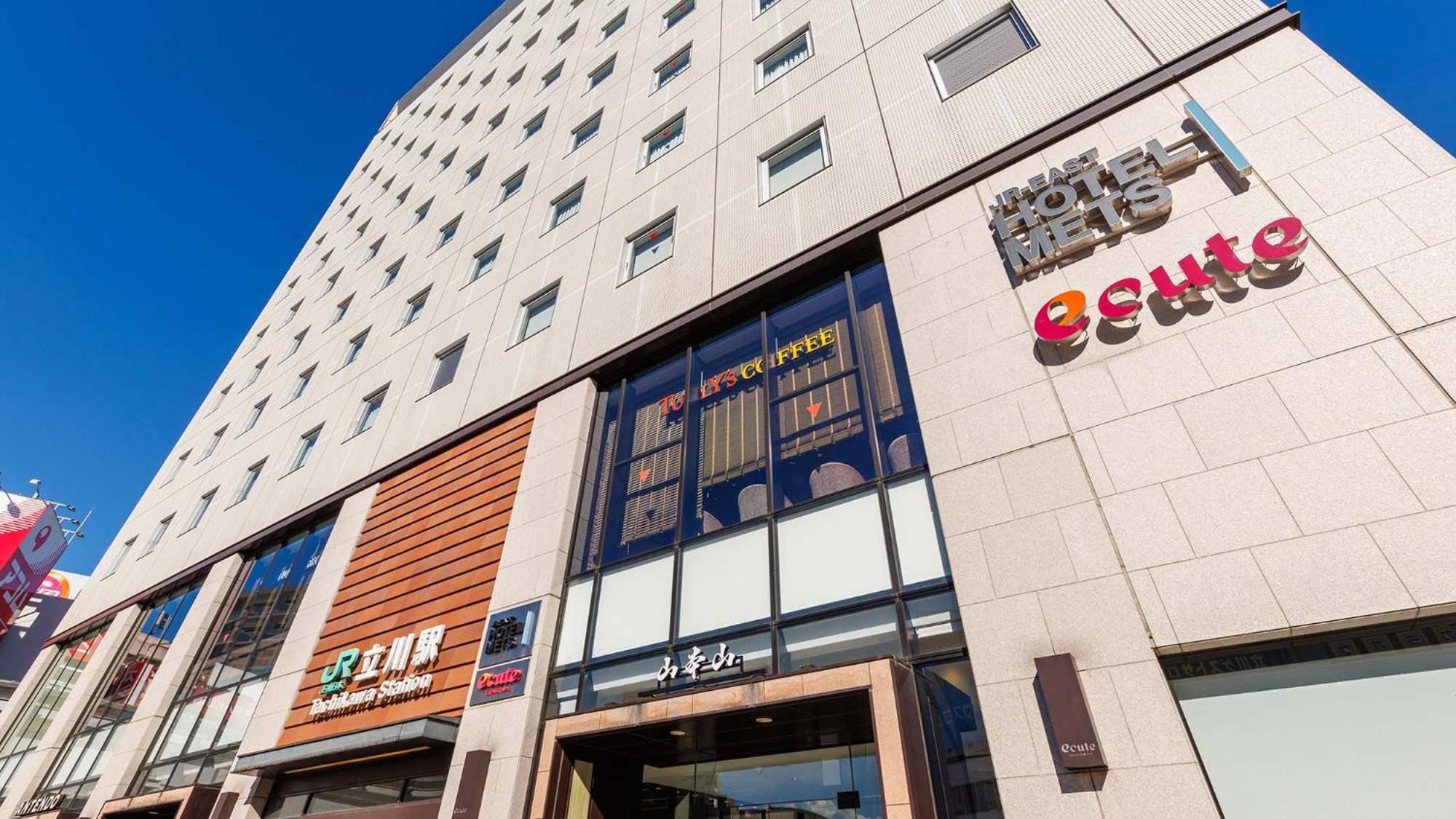 Jr-East Hotel Mets Tacsikava Kültér fotó